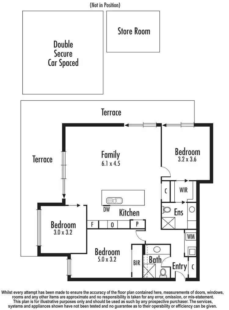 Floorplan of Homely unit listing, 201/459 Main Street, Mordialloc VIC 3195