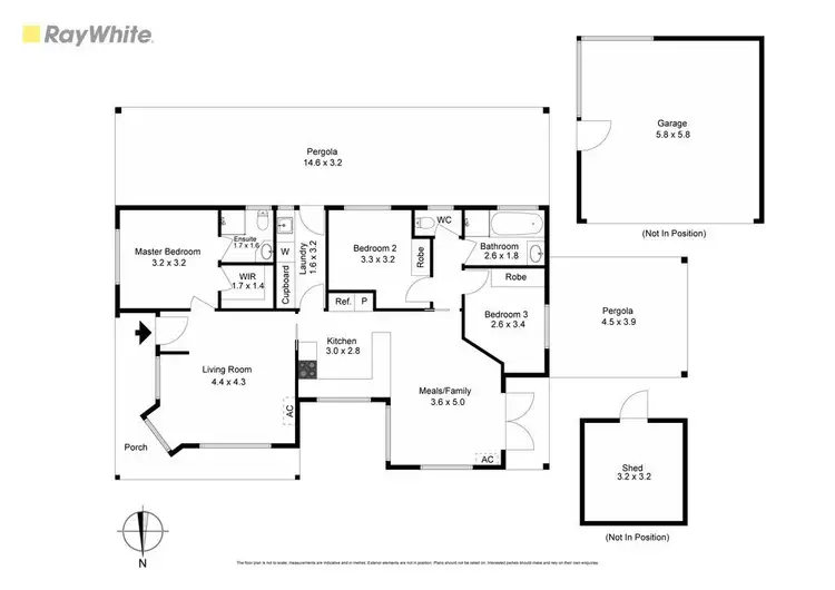 Floorplan of Homely house listing, 17 Jacana Drive, Carrum Downs VIC 3201