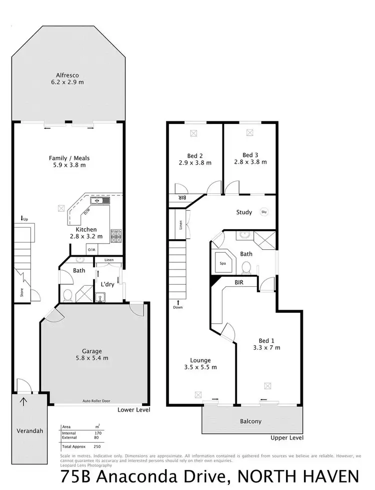 Floorplan of Homely house listing, 75B Anaconda Drive, North Haven SA 5018
