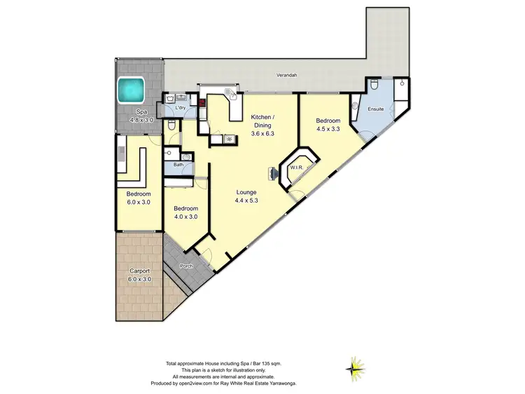 Floorplan of Homely house listing, 5A Nyncoola Court, Mulwala NSW 2647