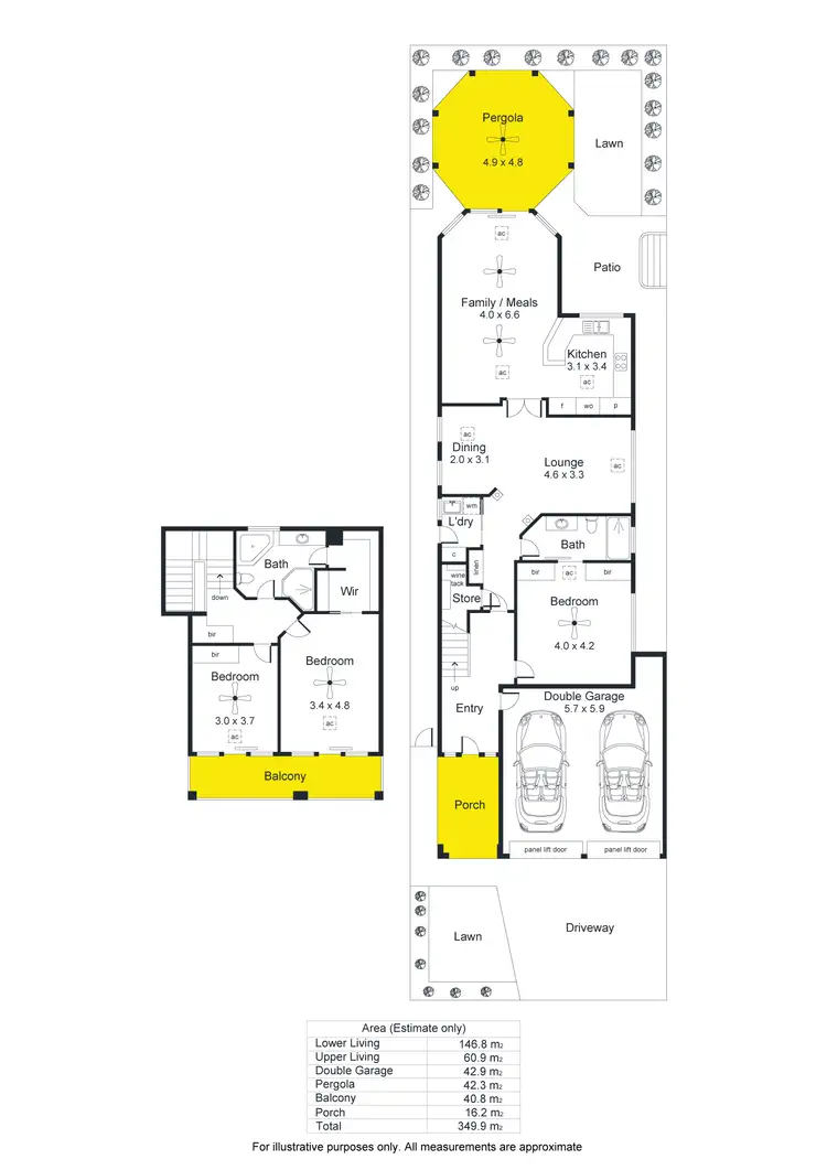Floorplan of Homely house listing, 21 Byron Street, Glenelg SA 5045
