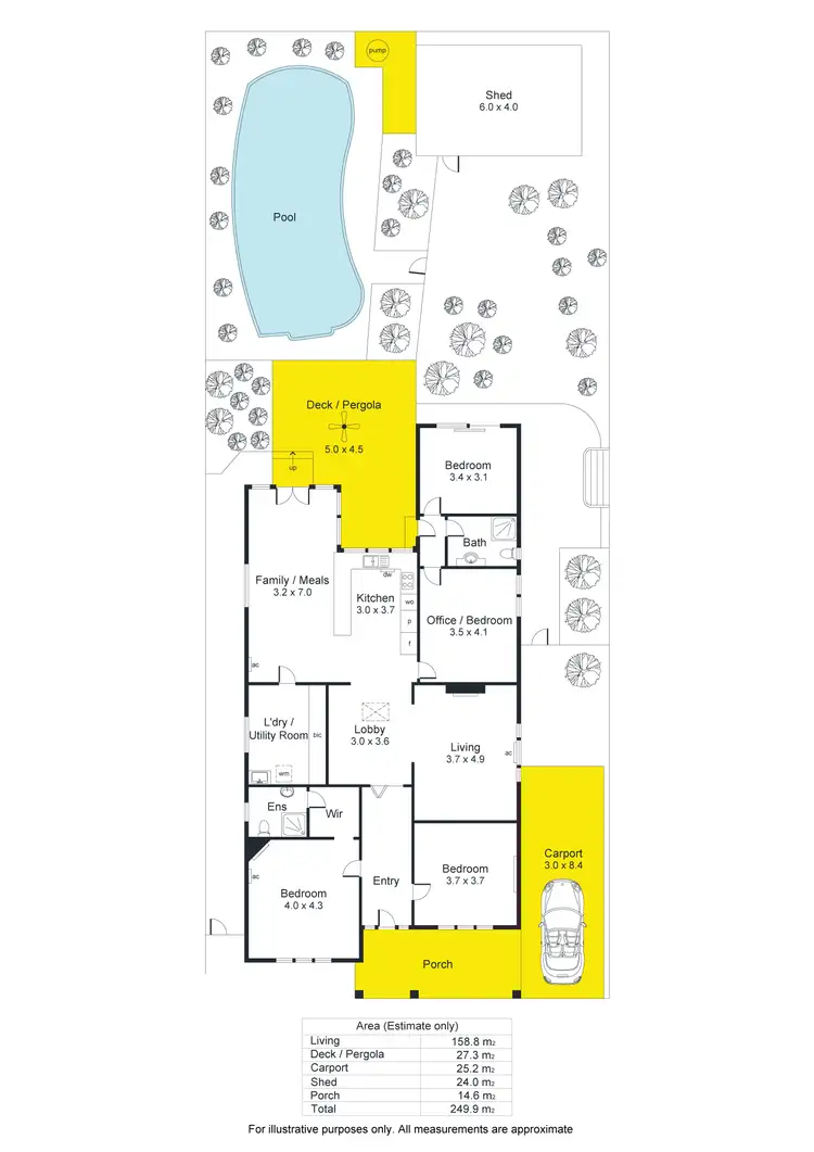 Floorplan of Homely house listing, 126 Conyngham Street, Glenunga SA 5064