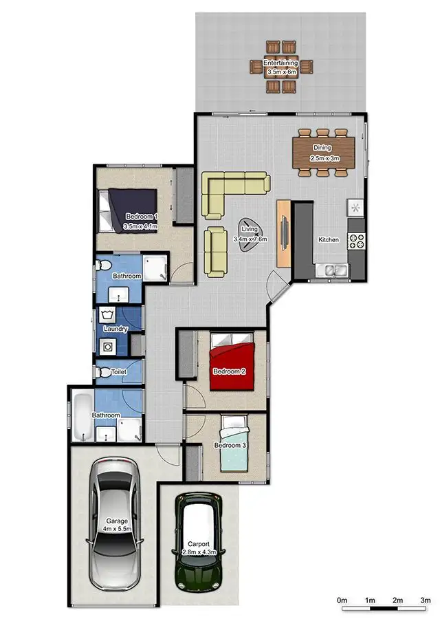 Floorplan of Homely house listing, 8 Lansdown Road, Waterford West QLD 4133