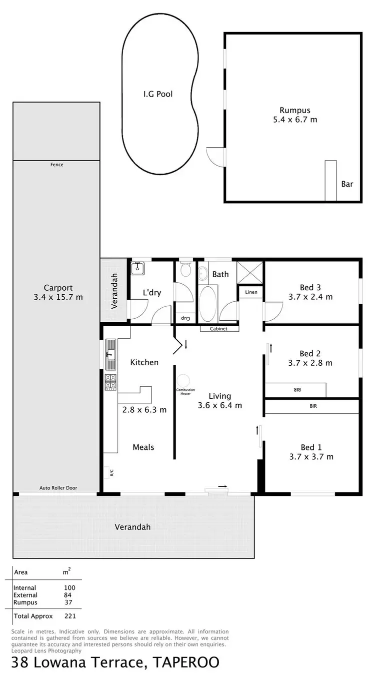Floorplan of Homely house listing, 38 Lowana Terrace, Taperoo SA 5017