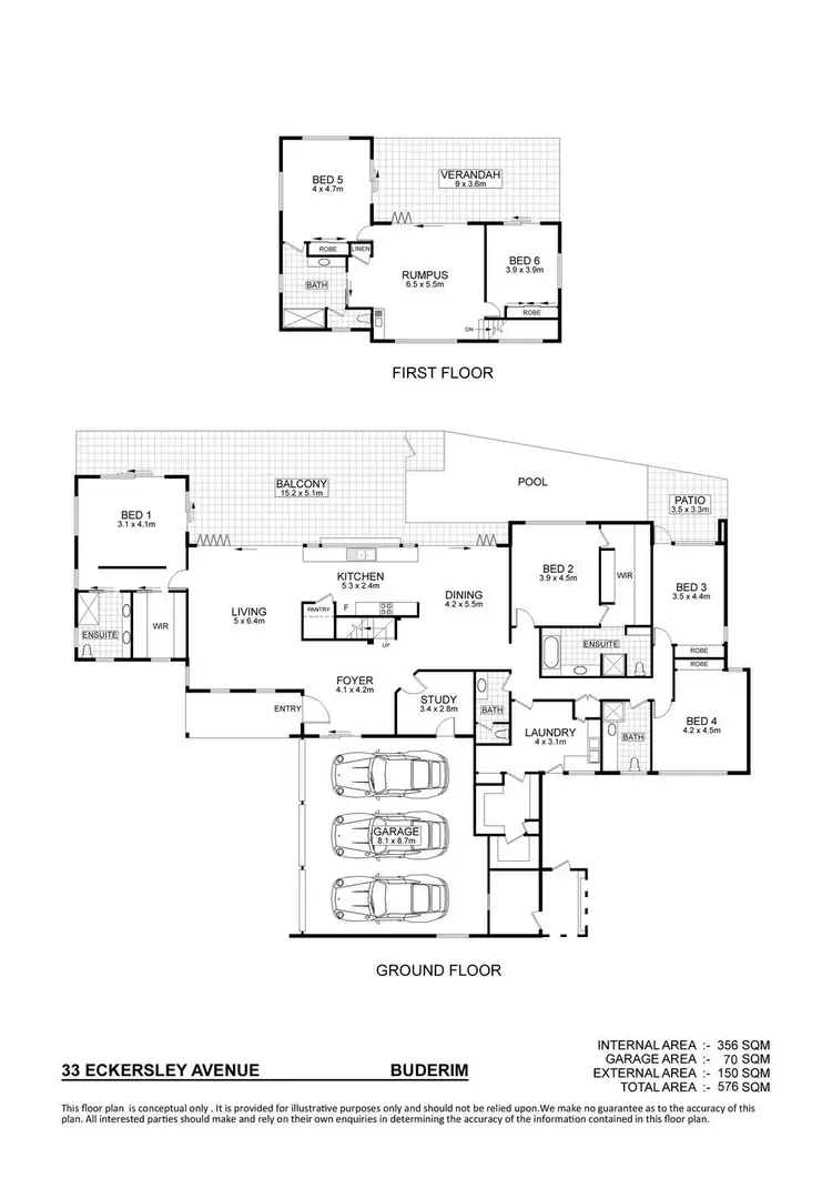 Floorplan of Homely house listing, 33 Eckersley Avenue, Buderim QLD 4556