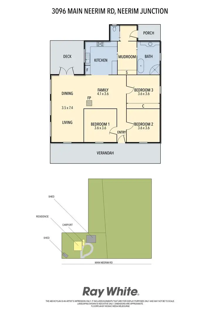 Floorplan of Homely house listing, 3096 Main Neerim Road, Neerim Junction VIC 3832