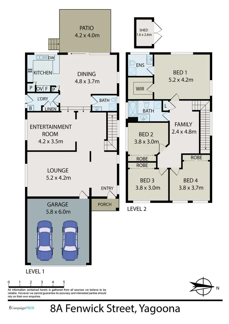 Floorplan of Homely house listing, 8A Fenwick Street, Yagoona NSW 2199