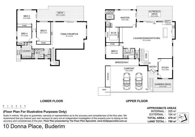 Floorplan of Homely house listing, 10 Donna Place, Buderim QLD 4556
