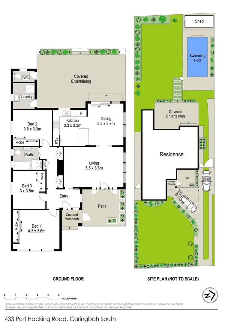 Floorplan of Homely house listing, 433 Port Hacking Road, Caringbah South NSW 2229