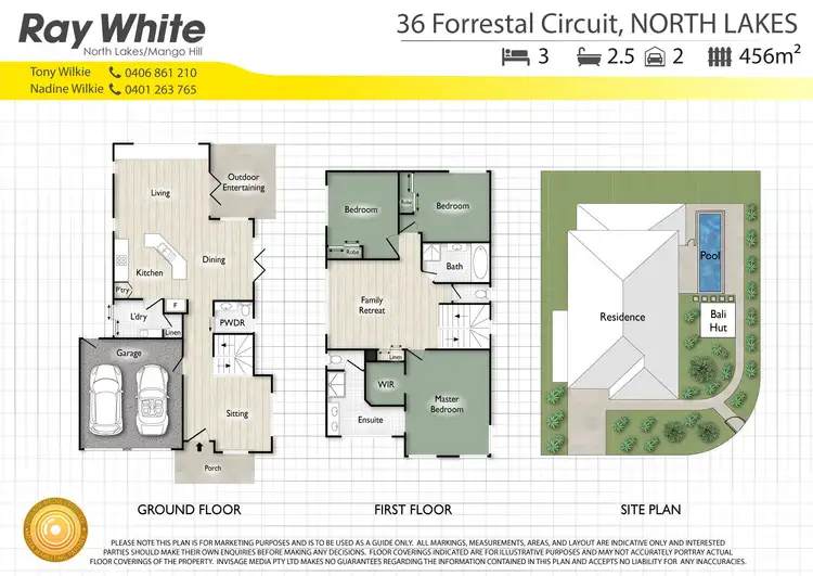 Floorplan of Homely house listing, 36 Forrestal Circuit, North Lakes QLD 4509