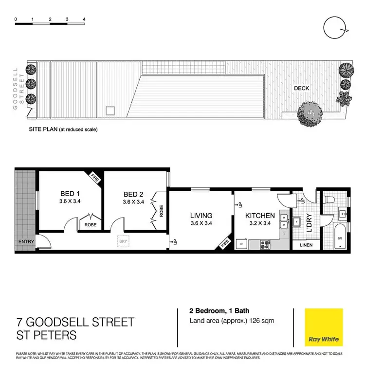 Floorplan of Homely house listing, 7 Goodsell Street, St Peters NSW 2044