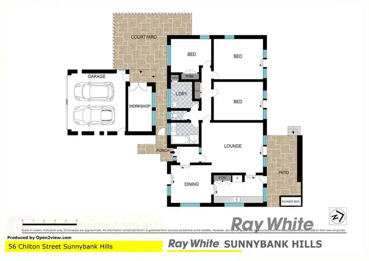 Floorplan of Homely house listing, 56 Chilton Street, Sunnybank Hills QLD 4109