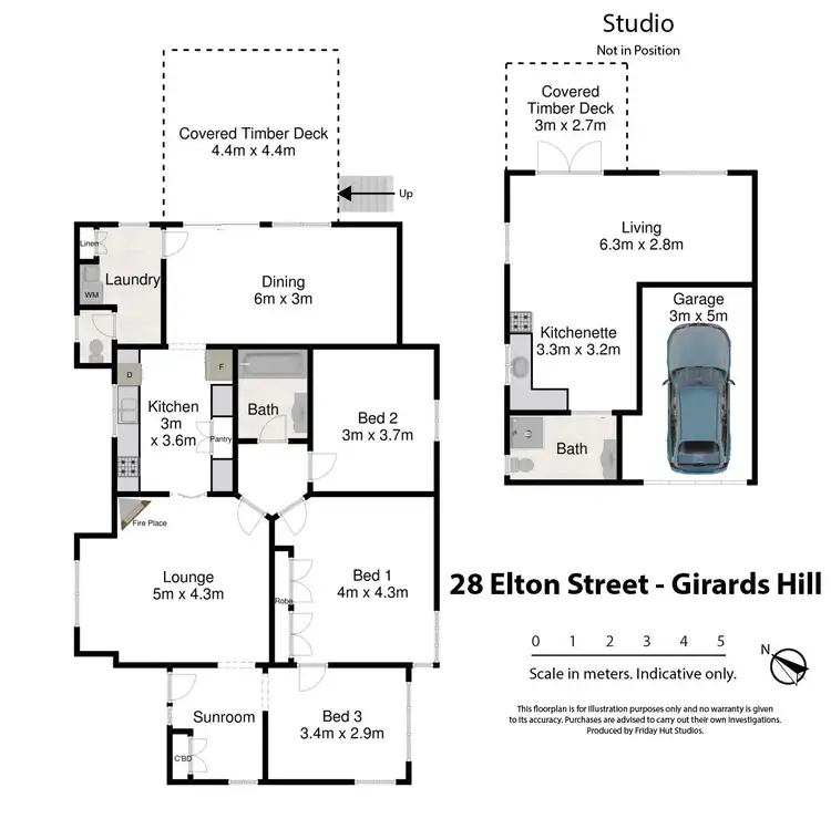 Floorplan of Homely house listing, 28 Elton Street, Girards Hill NSW 2480