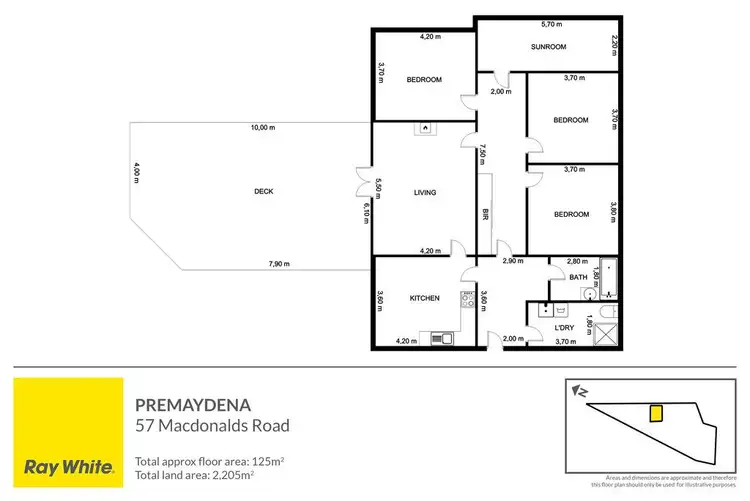 Floorplan of Homely house listing, 57 Macdonalds Road, Premaydena TAS 7185