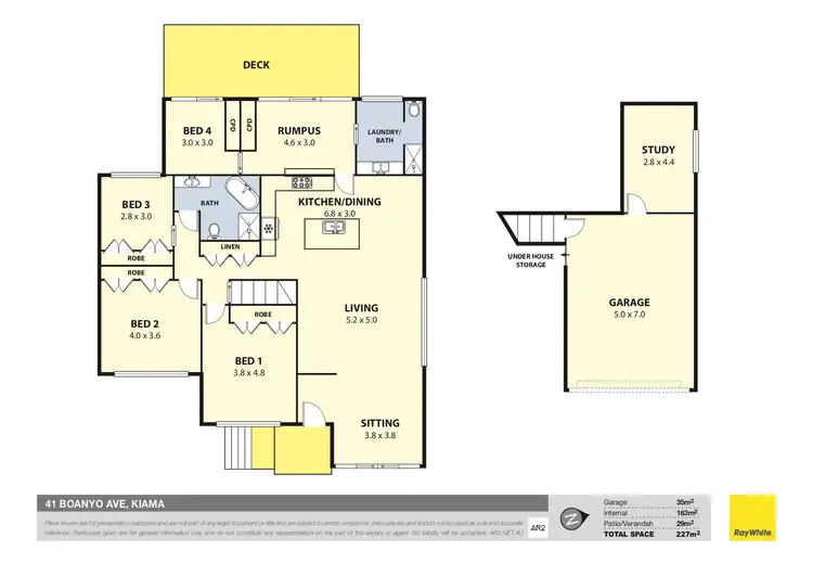 Floorplan of Homely house listing, 41 Boanyo Avenue, Kiama NSW 2533