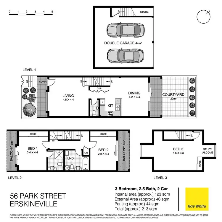 Floorplan of Homely terrace listing, 6/56 Park Street, Erskineville NSW 2043