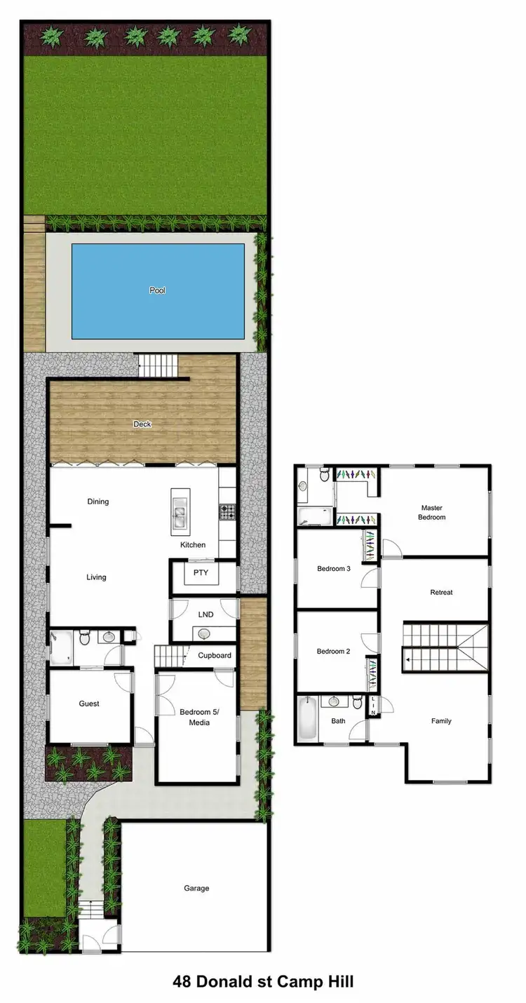 Floorplan of Homely house listing, 48 Donald Street, Camp Hill QLD 4152