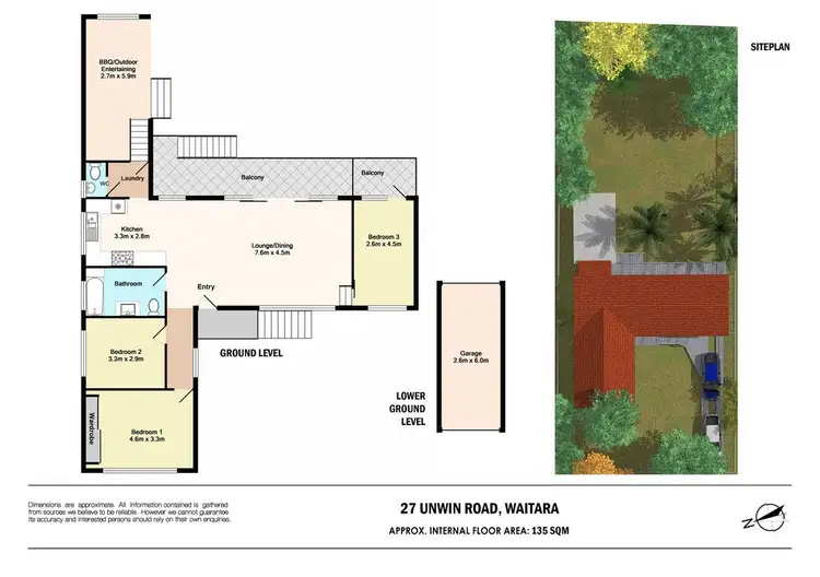 Floorplan of Homely house listing, 27 Unwin Road, Waitara NSW 2077