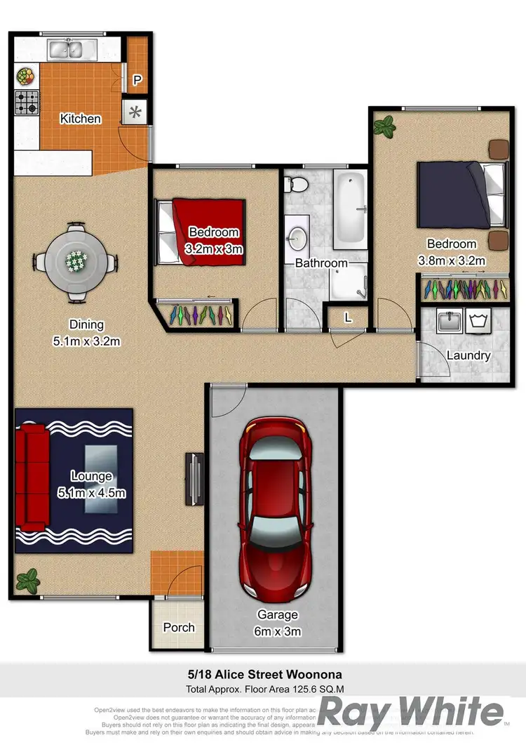 Floorplan of Homely apartment listing, 5/18 Alice Street, Woonona NSW 2517