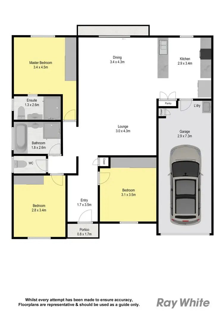 Floorplan of Homely townhouse listing, 9/22 Gawler Crescent, Bracken Ridge QLD 4017