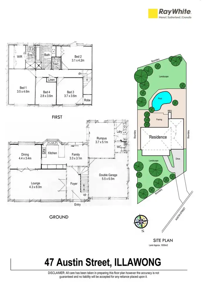 Floorplan of Homely house listing, 47 Austin Street, Illawong NSW 2234