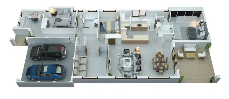 Floorplan of Homely house listing, 18 Annevoie Road, Landsdale WA 6065