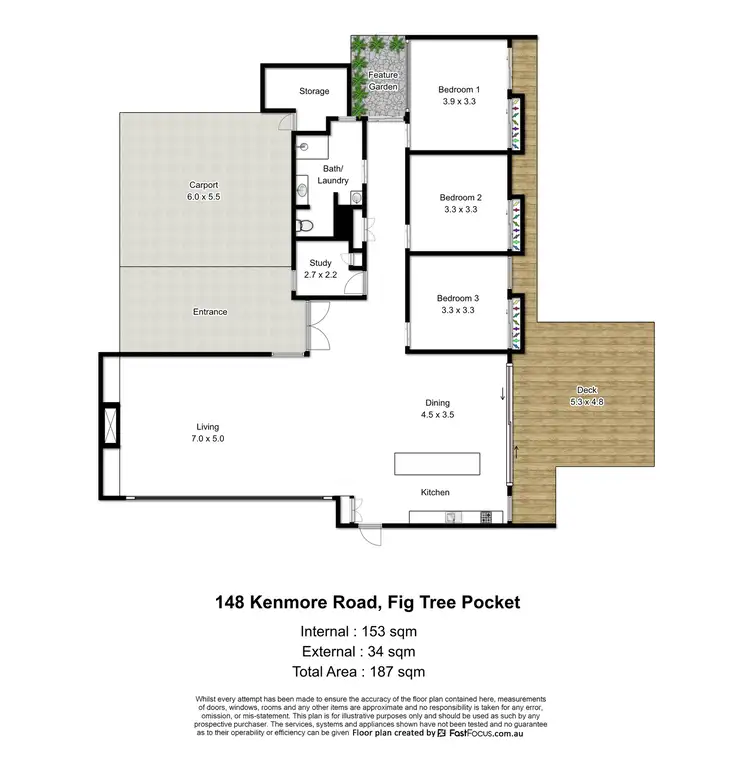 Floorplan of Homely house listing, 148 Kenmore Road, Fig Tree Pocket QLD 4069