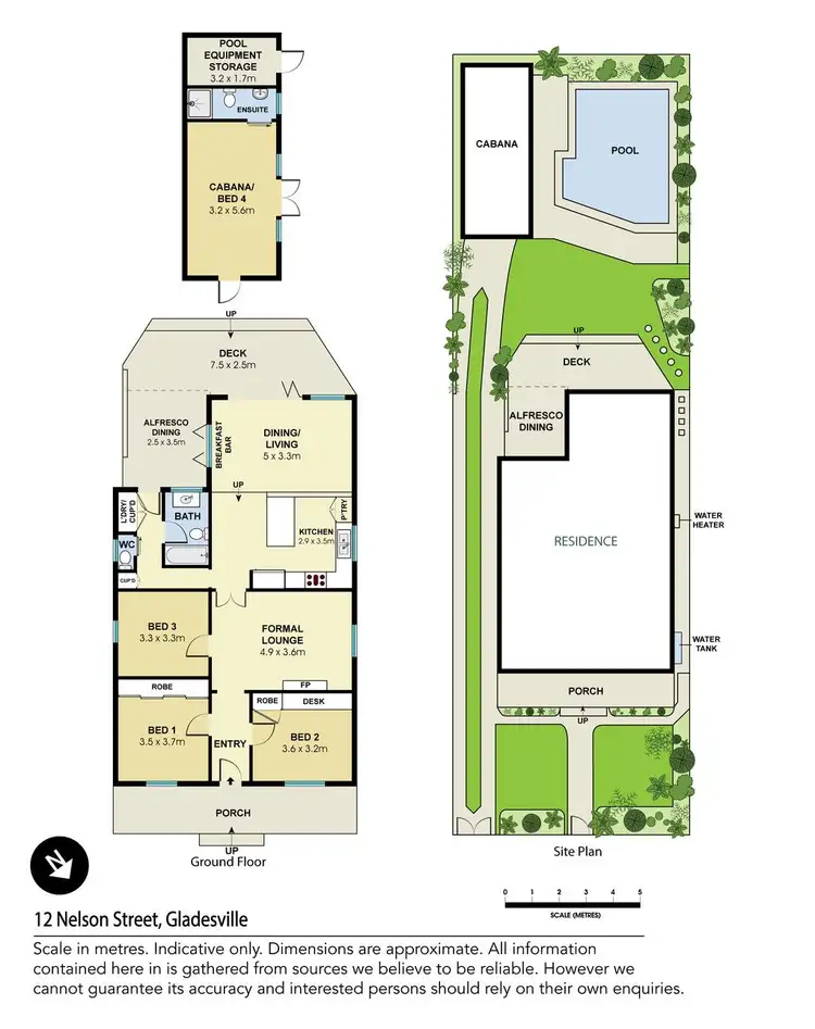 Floorplan of Homely house listing, 12 Nelson Street, Gladesville NSW 2111