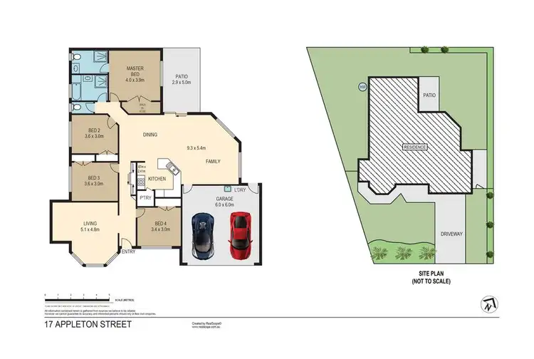 Floorplan of Homely house listing, 17 Appleton Street, Carindale QLD 4152