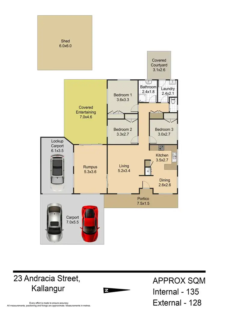 Floorplan of Homely house listing, 23 Andracia Street, Kallangur QLD 4503