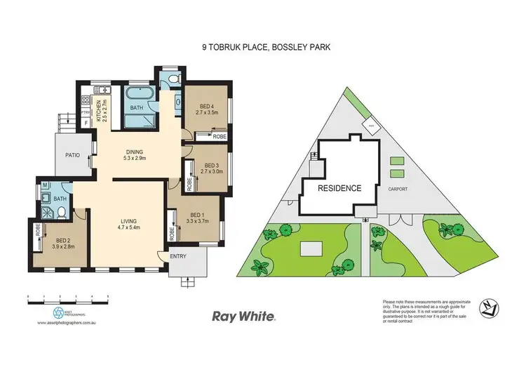 Floorplan of Homely house listing, 9 Tobruk Place, Bossley Park NSW 2176