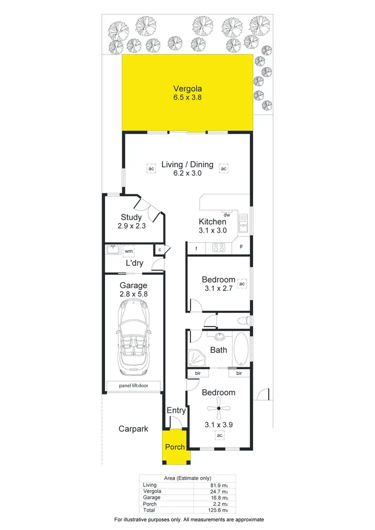 Floorplan of Homely house listing, 2/3 Stephen Terrace, Grange SA 5022