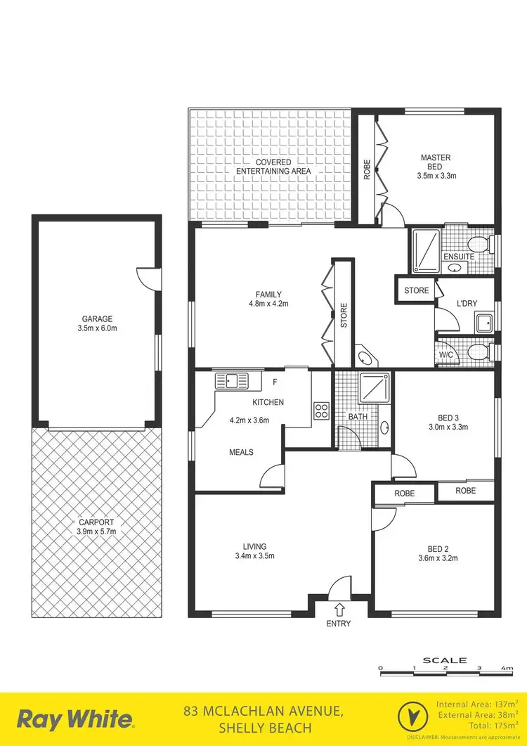 Floorplan of Homely house listing, 83 McLachlan Avenue, Shelly Beach NSW 2261