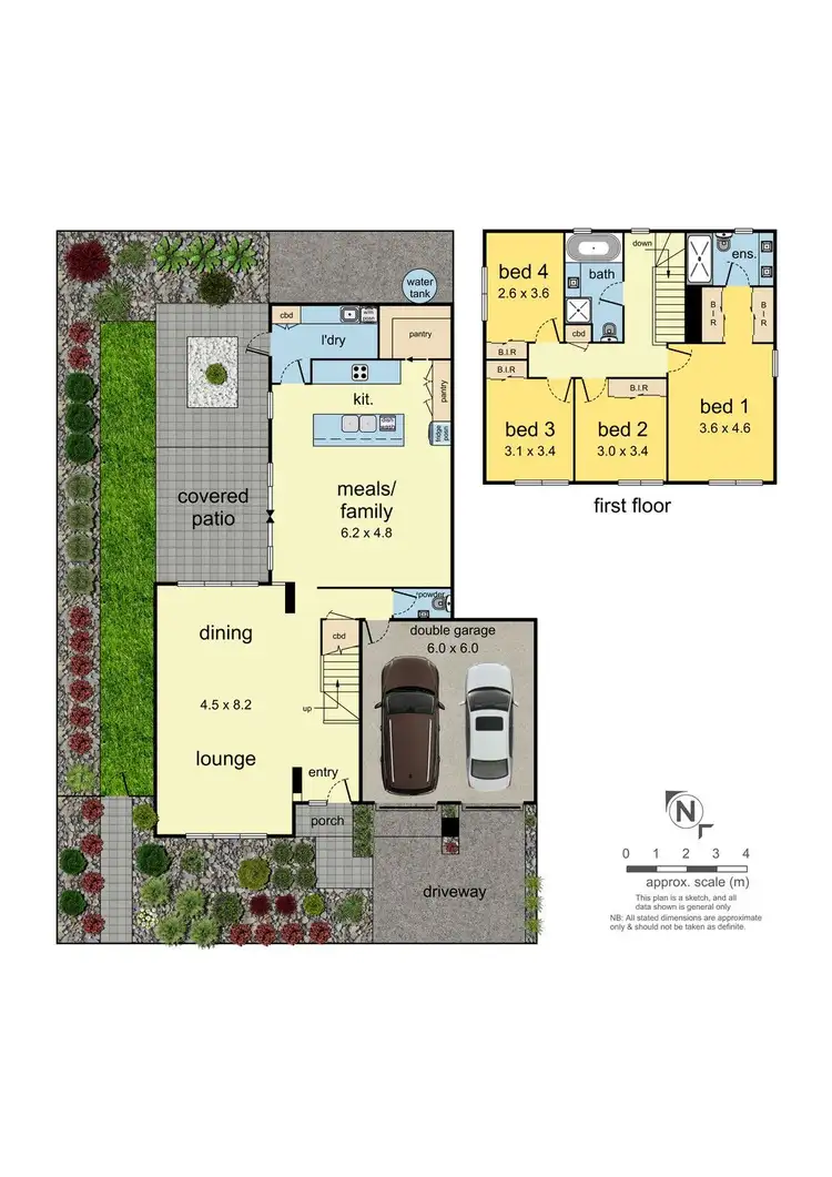 Floorplan of Homely house listing, 14 Exhibition Drive, Mulgrave VIC 3170