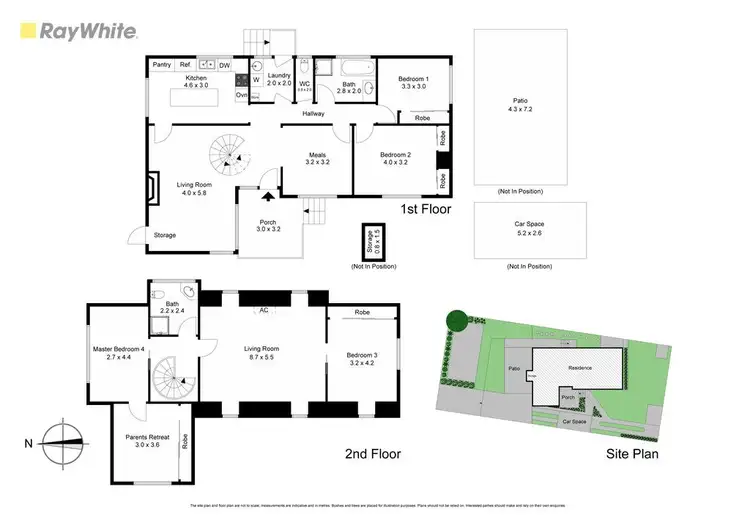 Floorplan of Homely house listing, 13 Adrian Street, Chadstone VIC 3148