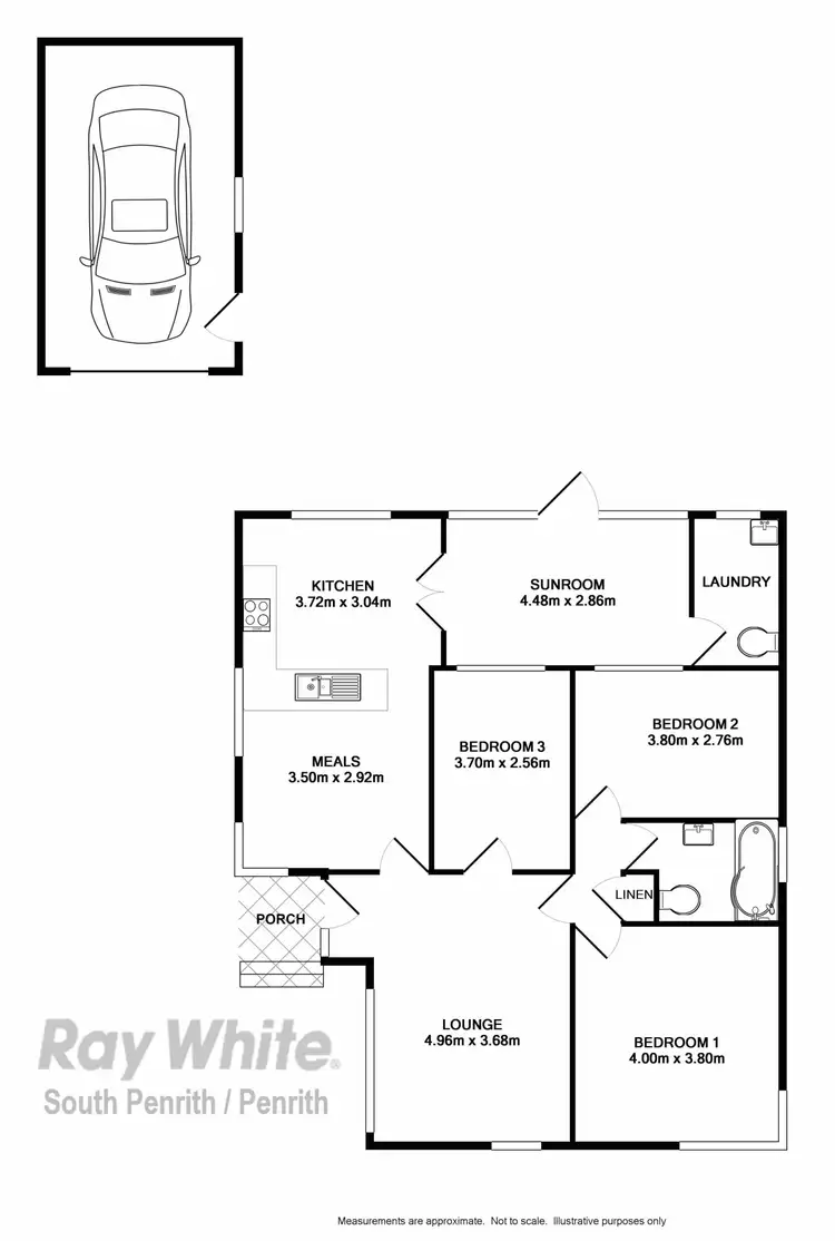 Floorplan of Homely house listing, 9 O'Connell Street, Kingswood NSW 2747