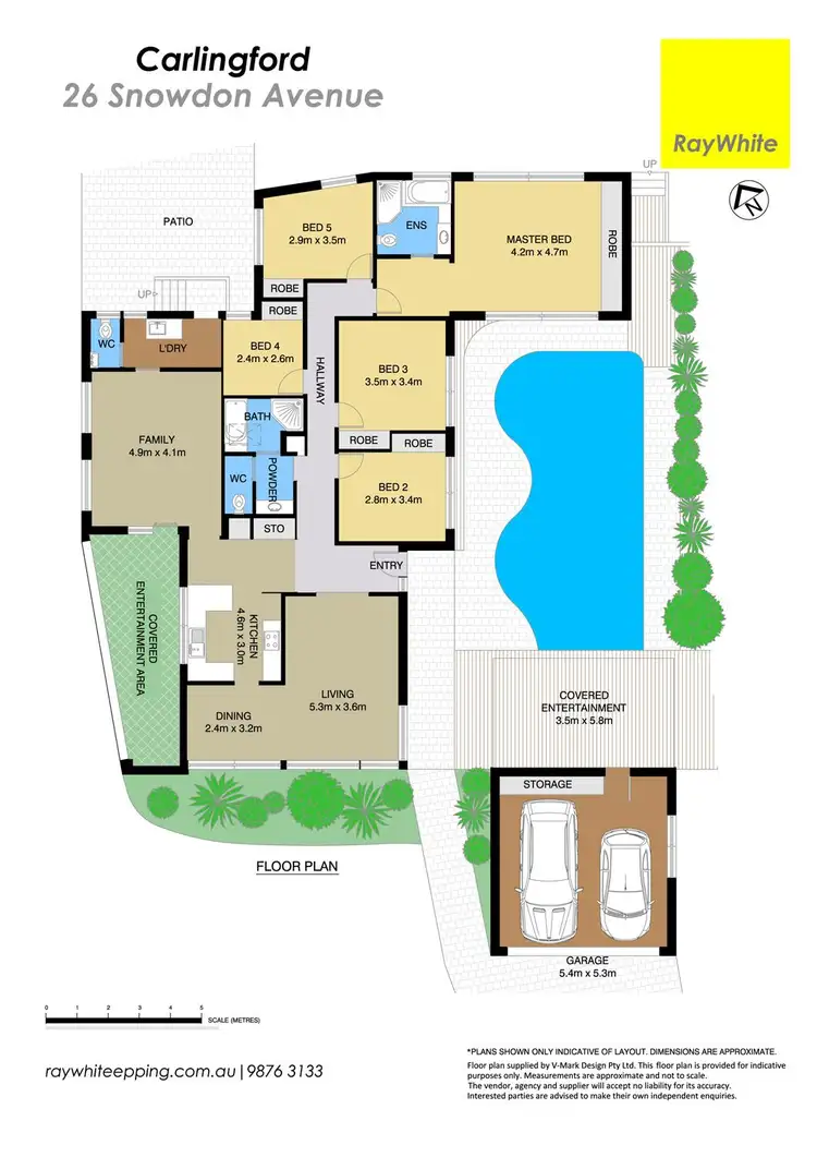 Floorplan of Homely house listing, 26 Snowdon Avenue, Carlingford NSW 2118