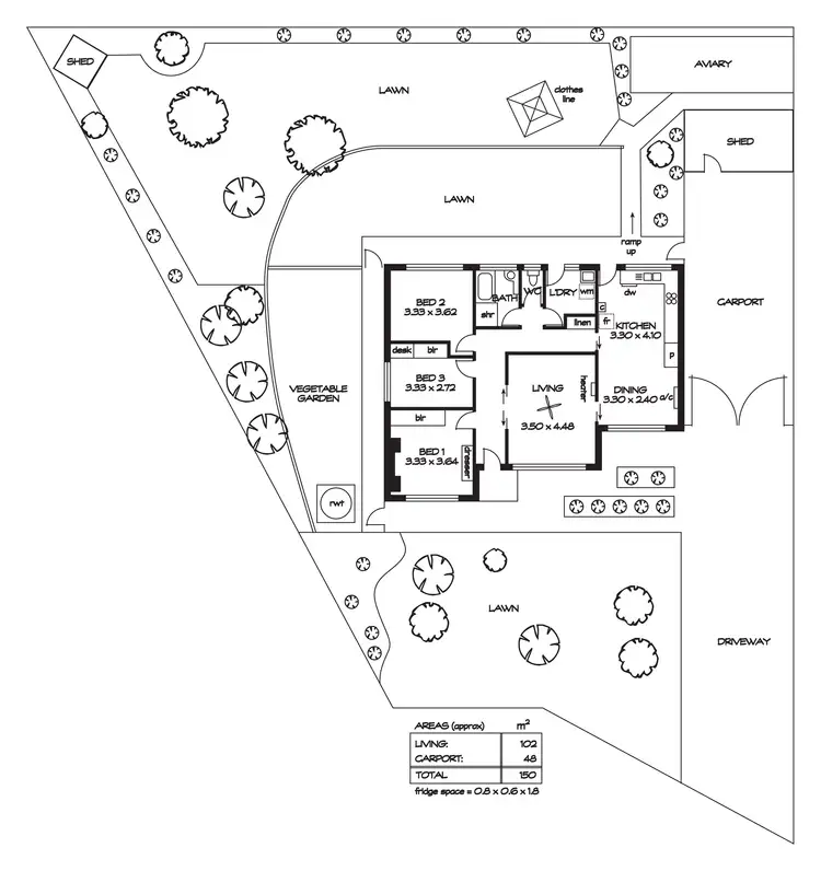 Floorplan of Homely house listing, 26 Pope Crescent, Hope Valley SA 5090