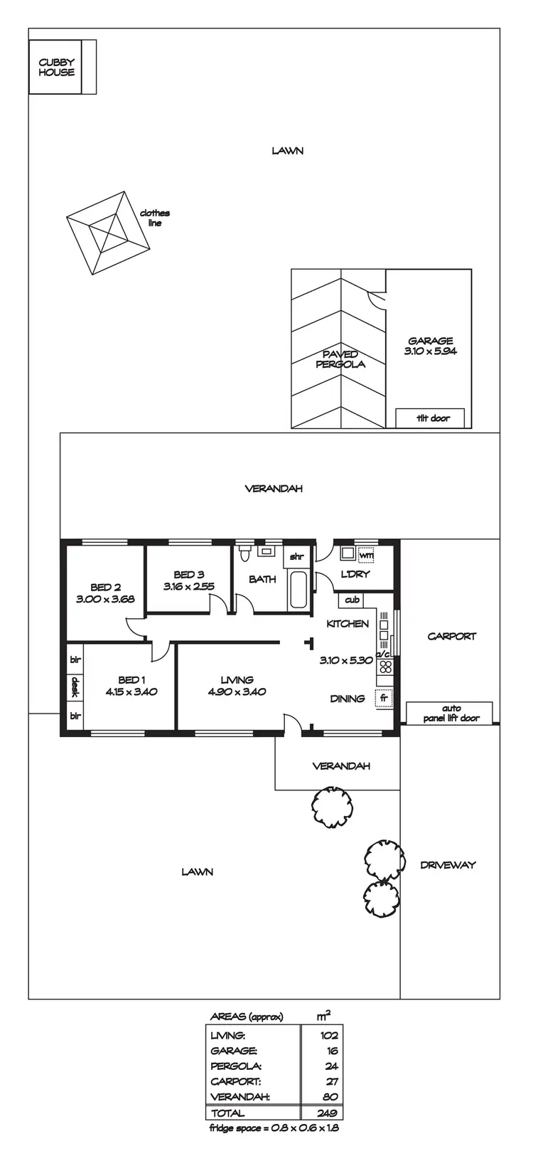 Floorplan of Homely house listing, 6 Warrigal Street, Para Hills SA 5096