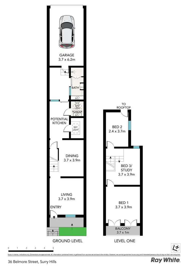 Floorplan of Homely house listing, 36 Belmore Street, Surry Hills NSW 2010
