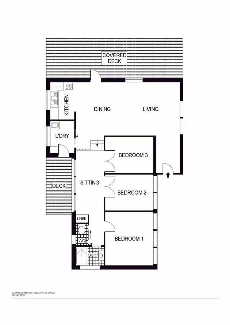 Floorplan of Homely house listing, 3 Grigson Place, Macgregor ACT 2615