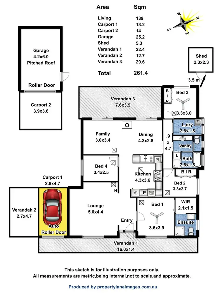 Floorplan of Homely house listing, 23 Perre Drive, Craigmore SA 5114