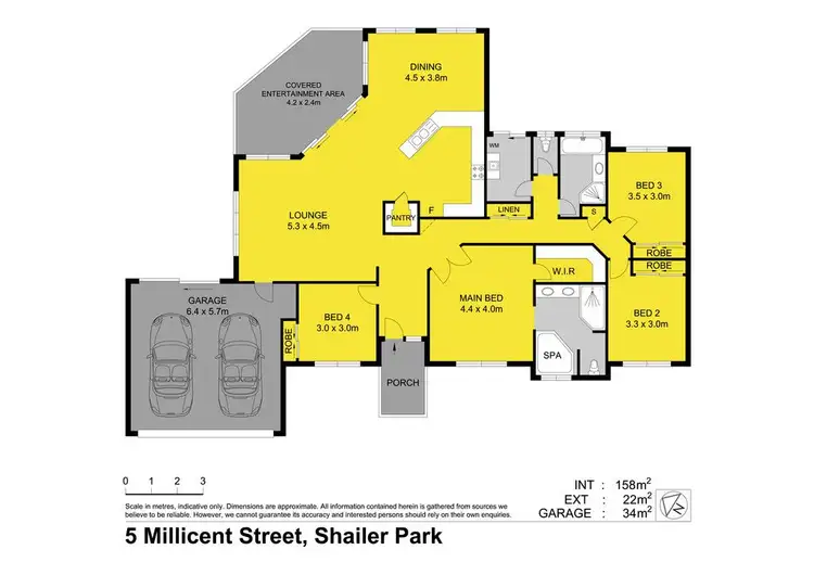 Floorplan of Homely house listing, 5 Millicent Street, Shailer Park QLD 4128