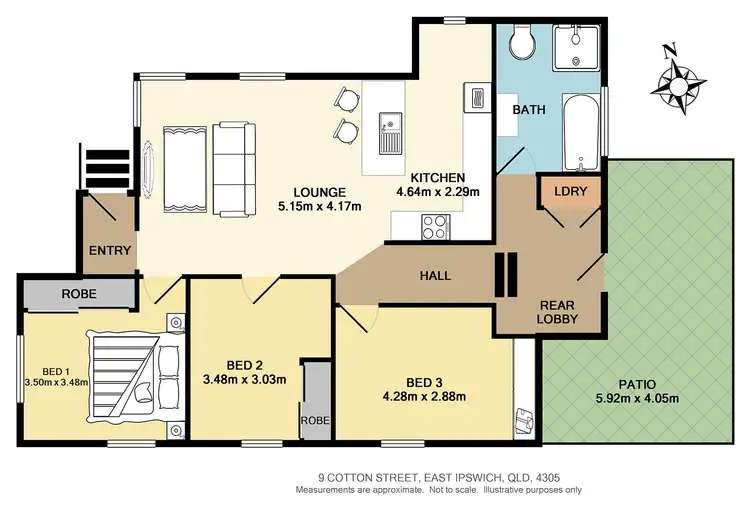 Floorplan of Homely house listing, 9 Cotton Street, East Ipswich QLD 4305
