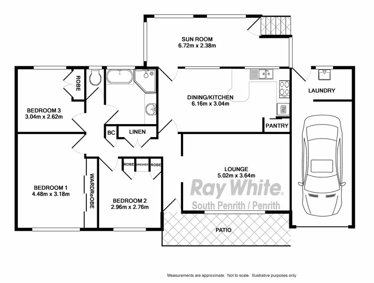 Floorplan of Homely house listing, 172 Smith Street, South Penrith NSW 2750