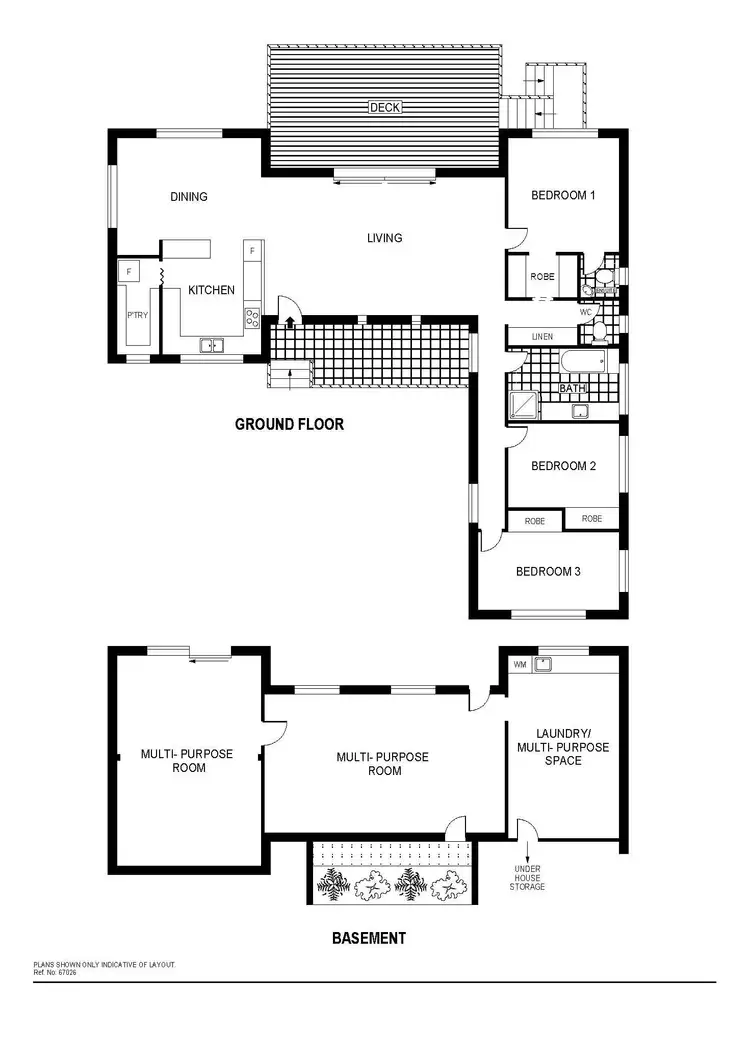 Floorplan of Homely house listing, 8 North Place, Charnwood ACT 2615