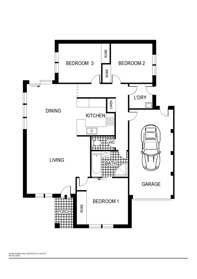 Floorplan of Homely house listing, 8 Hinde Street, Franklin ACT 2913