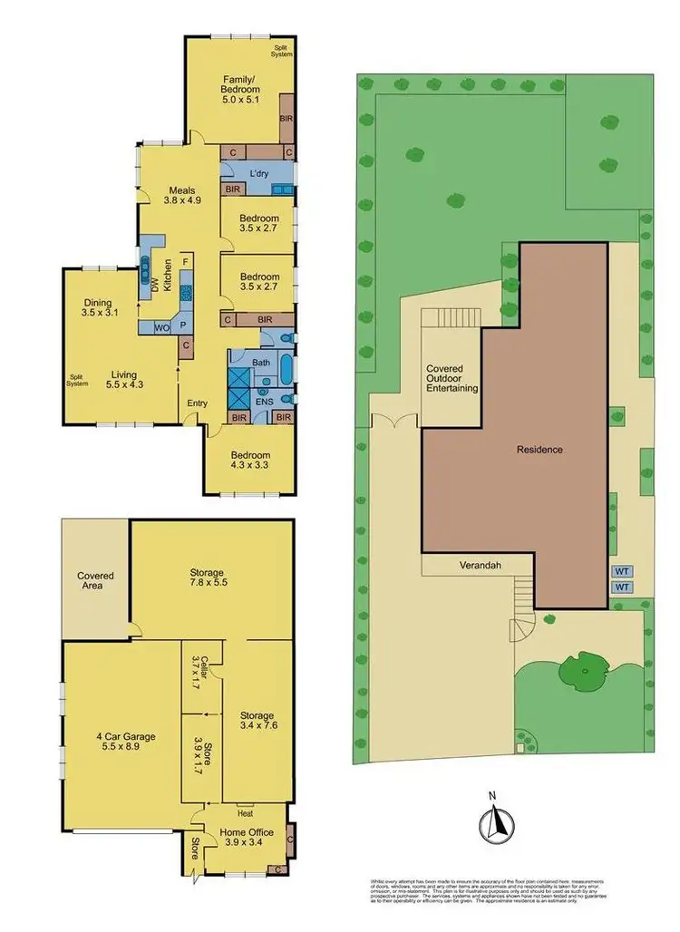 Floorplan of Homely house listing, 11 Huskey Court, Vermont South VIC 3133