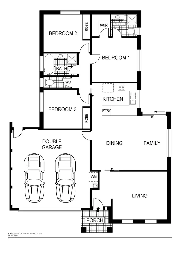 Floorplan of Homely house listing, 11 Bryan Hudson Street, Macgregor ACT 2615