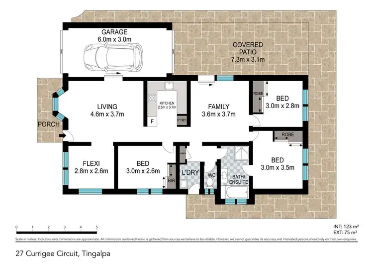 Floorplan of Homely house listing, 27 Currigee Circuit, Tingalpa QLD 4173